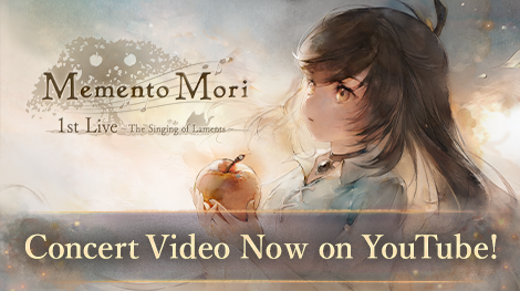 MementoMori 1st Live - Concert Video Now on YouTube!